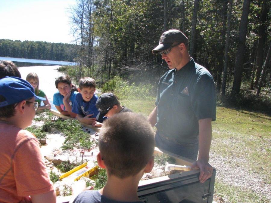 Carter County Eco Day water table station